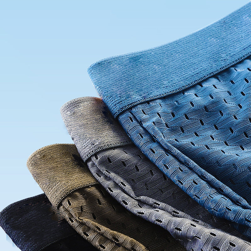 3 Stück Herren Mesh Breathable Boxer Slips