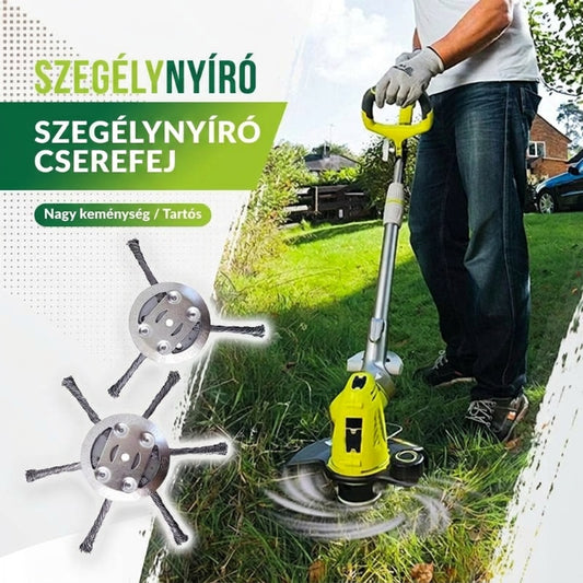 🔥 Náhradní hlavice pro vyžínač / strunovou sekačku – ocelová hlavice na sekání trávy 🌿✂️⚙️