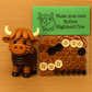 🎅Vánoční dekorace DIY Button Animal🎁