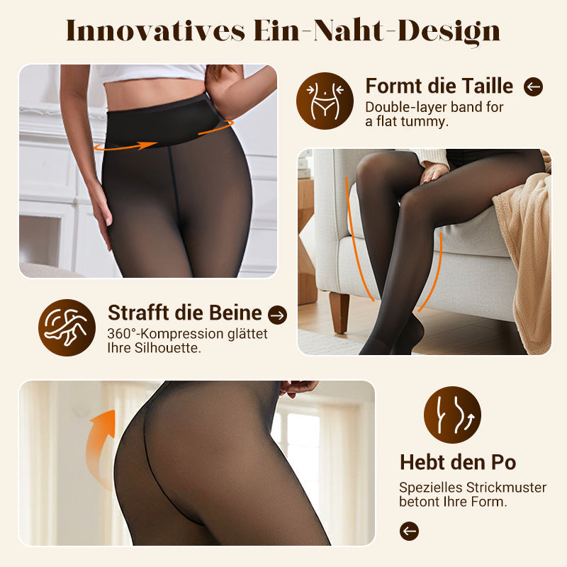 Pile-Leggings mit einer Naht für eine schöne Silhouette✨