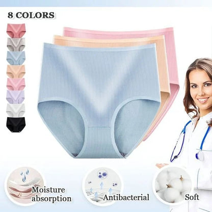 🎁Kauf 1, erhalte 2✨Saugfähige Damenhöschen mit hoher Taille