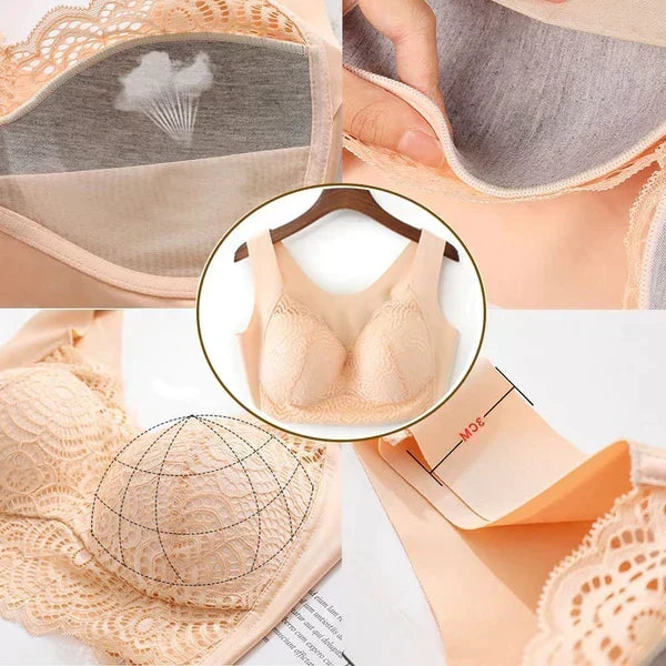💥2 kaufen, 1 gratis (3 Stück)🔥Ultimate Lift Stretch Full Shape – nahtloser Spitzen-BH