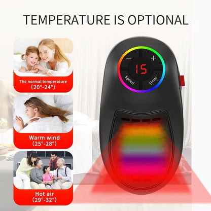 💥Plug-and-play energeticky úsporný domácí ohřívač – nezbytnost pro zimu❄️