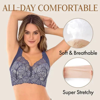 💥2 kaufen, 1 gratis (3 Stück)🔥Ultimate Lift Stretch Full Shape – nahtloser Spitzen-BH