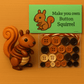 🎅Vánoční dekorace DIY Button Animal🎁