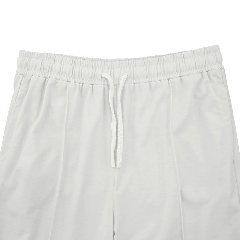 👖Letzter Tag Verkauf 50% Rabatt✨💖Herrenhose mit geradem Bein und Kordelzug am Bund