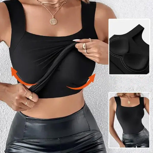 🌟 Nejoblíbenější produkt roku 2026 💖 (M-3XL) Tvarující top s vestavěnou podprsenkou 💃