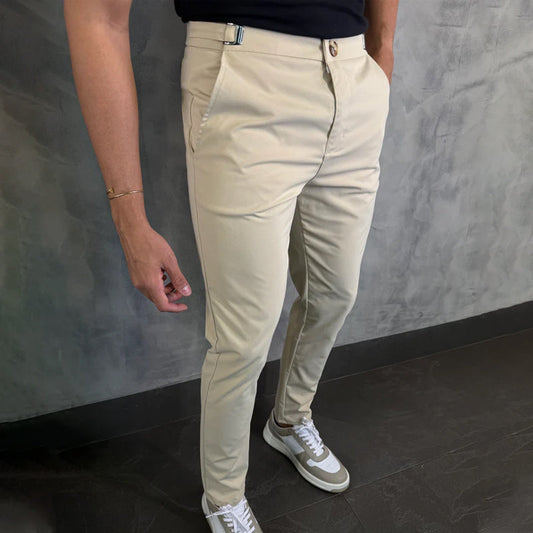 🔥👖Pánské kalhoty Slim Fit s elastickým pasem
