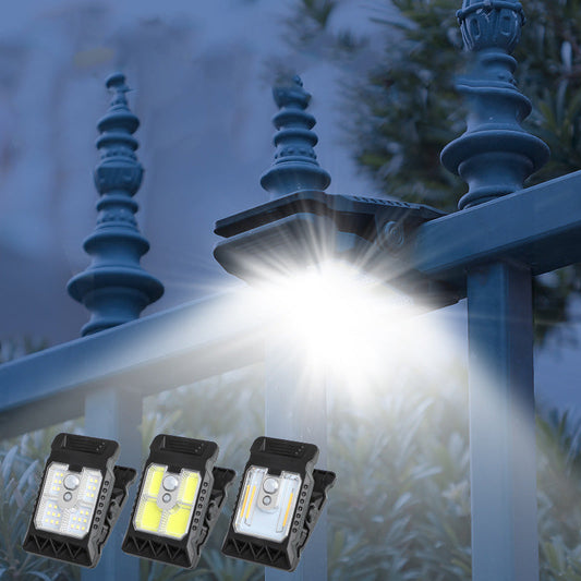 🌿 Solární klipová lampa s pohybovým senzorem 🏡