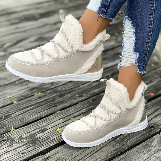 👟Dámské pohodlné polokozačky do sněhu