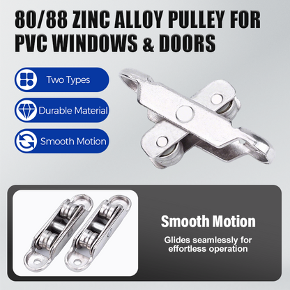 🎁 🔧 Kladka ze zinkové slitiny 80/88 pro okna a dveře z PVC – Robustní a odolná ✨