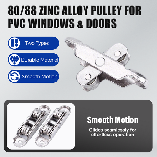 🎁 🔧 Kladka ze zinkové slitiny 80/88 pro okna a dveře z PVC – Robustní a odolná ✨