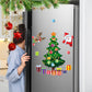 🎄Vánoční 3D magnetická samolepka s kreslenými postavičkami
