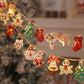 🎄LED řetězová světla Santa Claus