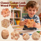 🧩🧠 Dřevěné puzzle Luban zámek
