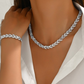 💝 Dvojnásobný lesk – Náhrdelník a náramek Leaf Link | Elegantní, univerzální, ideální dárek ✨💎