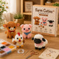 🏆Časový výprodej 🧵✨Sada na ruční práce „Malá zvířátka“ s 3D korálky