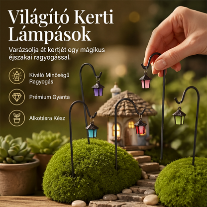 🌿✨ Rostlinné kolíčky svítící ve tmě – 7 barev, prémiová pryskyřice a pevné železné háčky 🌙🌈 | Kouzelná zahradní dekorace