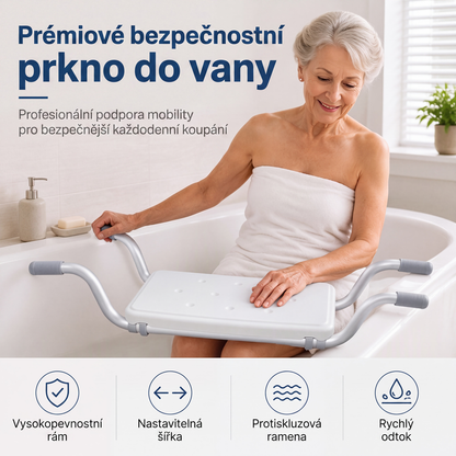 🛁Nastavitelná protiskluzová deska sedadla do vany🚿