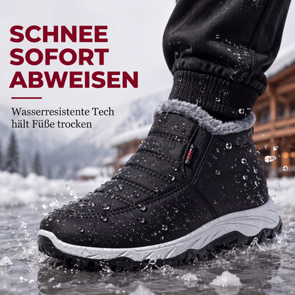🥾 50 % RABATT | Warme Füße ohne lästiges Schnüren – Winter-Slip-On Boots mit Plüschfutter