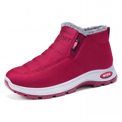 🥾 50 % RABATT | Warme Füße ohne lästiges Schnüren – Winter-Slip-On Boots mit Plüschfutter