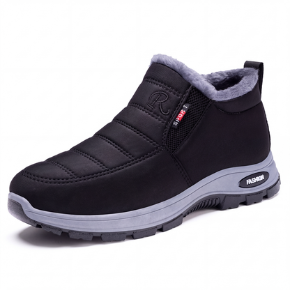 🥾 50 % RABATT | Warme Füße ohne lästiges Schnüren – Winter-Slip-On Boots mit Plüschfutter