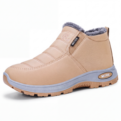 🥾 50 % RABATT | Warme Füße ohne lästiges Schnüren – Winter-Slip-On Boots mit Plüschfutter