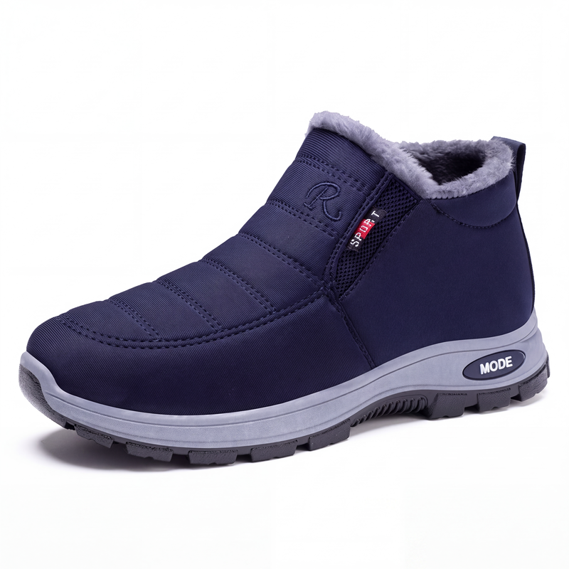 🥾 50 % RABATT | Warme Füße ohne lästiges Schnüren – Winter-Slip-On Boots mit Plüschfutter