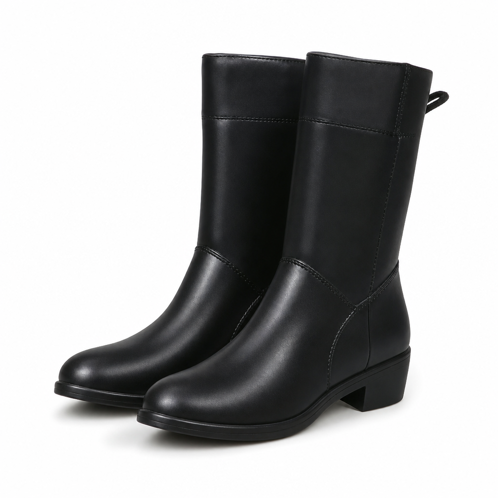 🌨️ Warm & sicher – Gefütterte Winterstiefel – Weiches Innenfutter, rutschfeste Sohle & vielseitig kombinierbar