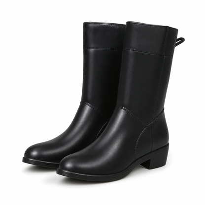 🌨️ Warm & sicher – Gefütterte Winterstiefel – Weiches Innenfutter, rutschfeste Sohle & vielseitig kombinierbar