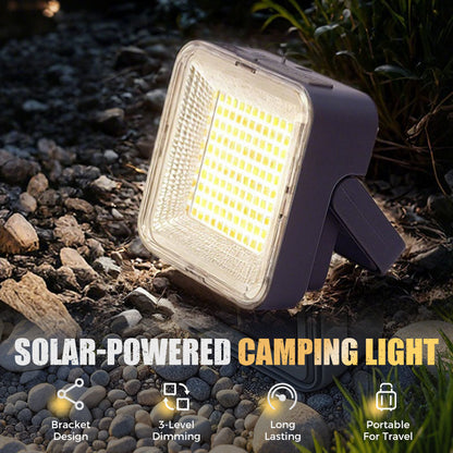 ☀️ Solární kempingové světlo | Type-C + powerbanka