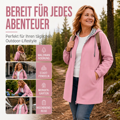 📦 Täglich 500+ Pakete versendet – der Wahnsinn! Wasserdichte Kapuzen-Freizeitjacke für Damen