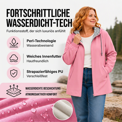 📦 Täglich 500+ Pakete versendet – der Wahnsinn! Wasserdichte Kapuzen-Freizeitjacke für Damen