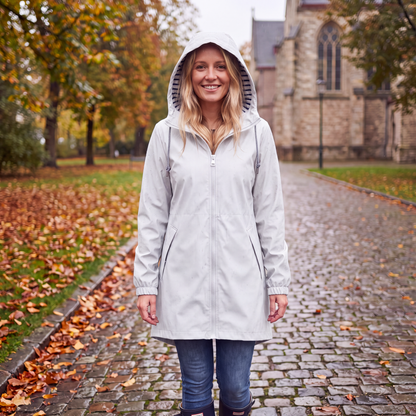 📦 Täglich 500+ Pakete versendet – der Wahnsinn! Wasserdichte Kapuzen-Freizeitjacke für Damen