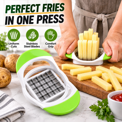 🍟 Ruční kráječ brambor na hranolky | Jedním stlačením