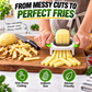🍟 Ruční kráječ brambor na hranolky | Jedním stlačením