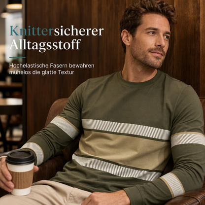 ⏳ Nur noch heute: 50% Rabatt 🎯 Langärmliges Freizeit-T-Shirt für Herren