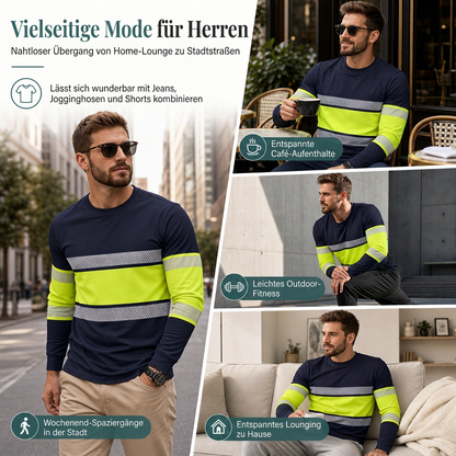 ⏳ Nur noch heute: 50% Rabatt 🎯 Langärmliges Freizeit-T-Shirt für Herren