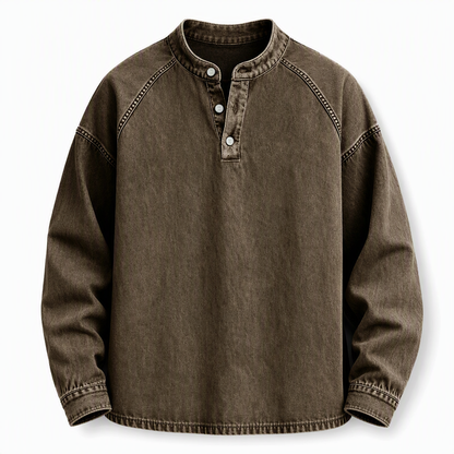 🔥✨Herren Vintage-Freizeit-Sweatshirt mit lockerer Passform
