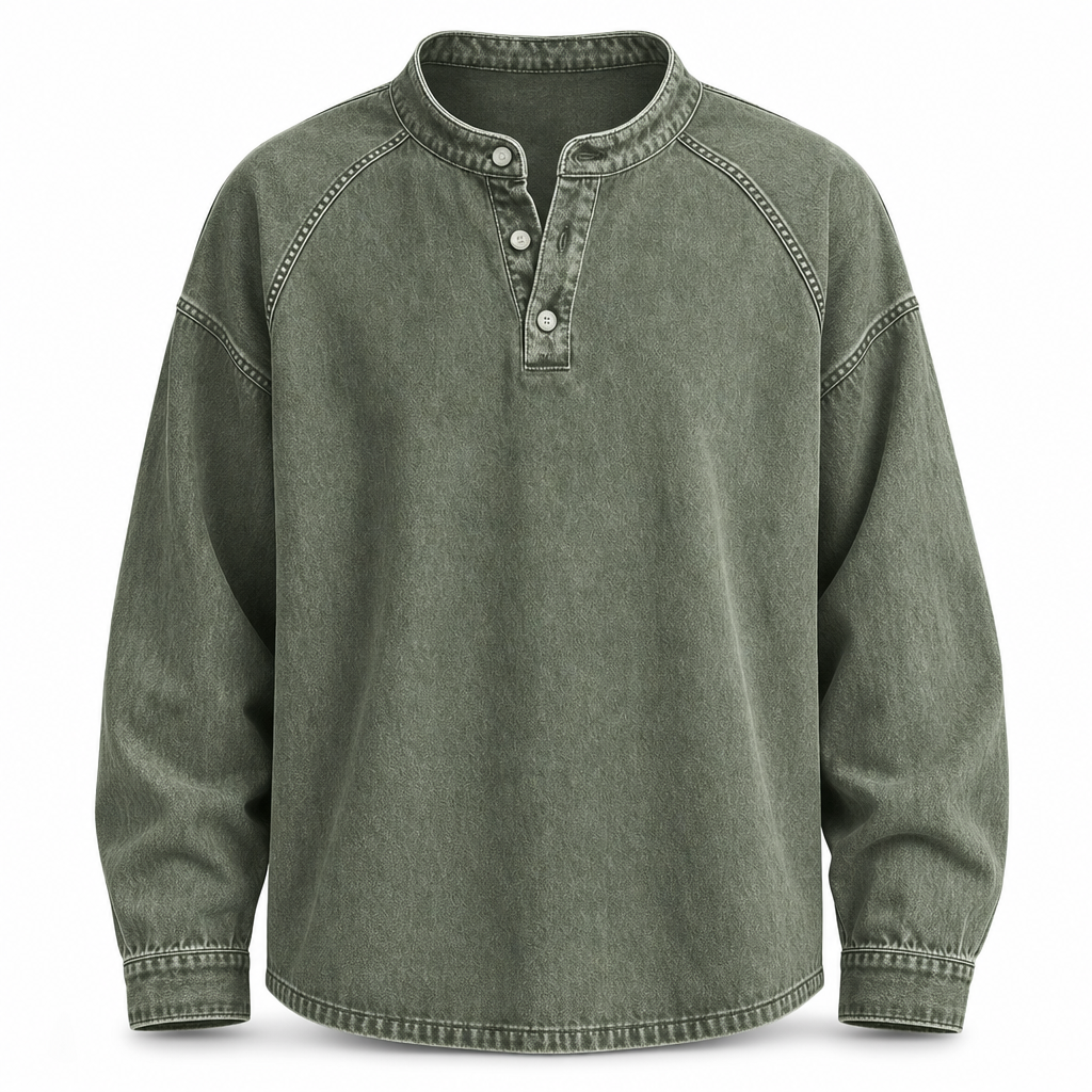 🔥✨Herren Vintage-Freizeit-Sweatshirt mit lockerer Passform