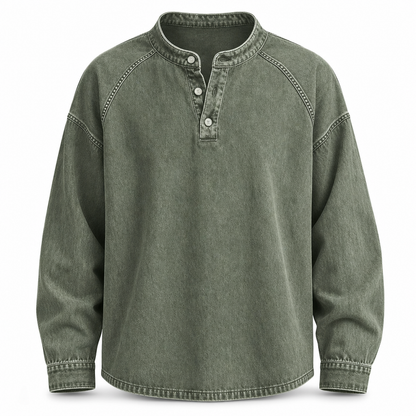 🔥✨Herren Vintage-Freizeit-Sweatshirt mit lockerer Passform