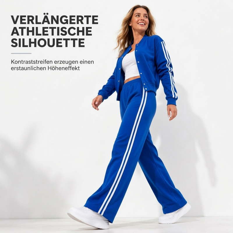 💎🔥 Jetzt im Trend – Damen Sport-Set mit weitem Bein – stylisch