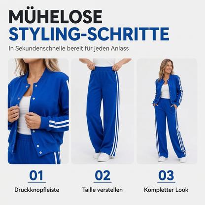 💎🔥 Jetzt im Trend – Damen Sport-Set mit weitem Bein – stylisch