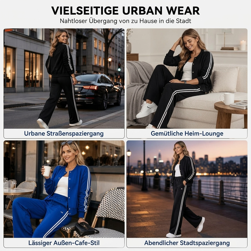 💎🔥 Jetzt im Trend – Damen Sport-Set mit weitem Bein – stylisch