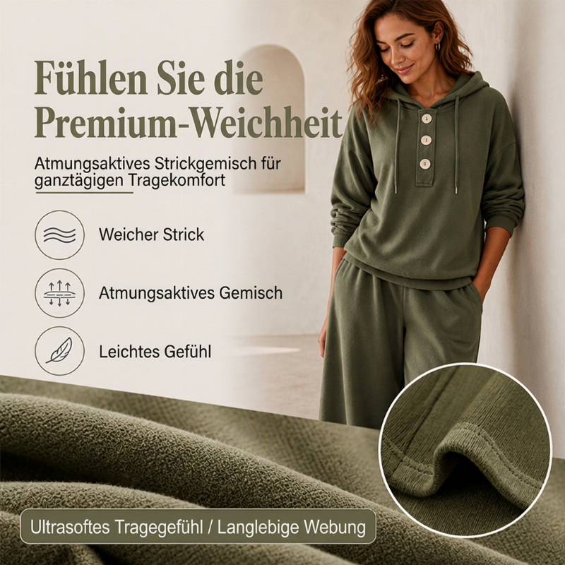 📢🎉50%Rabatt!!!🛍️✨Freizeit-Hoodie und Lounge-Hosen Set für Damen