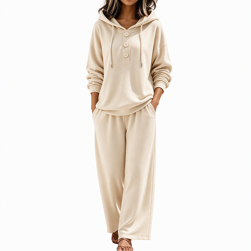 📢🎉50%Rabatt!!!🛍️✨Freizeit-Hoodie und Lounge-Hosen Set für Damen