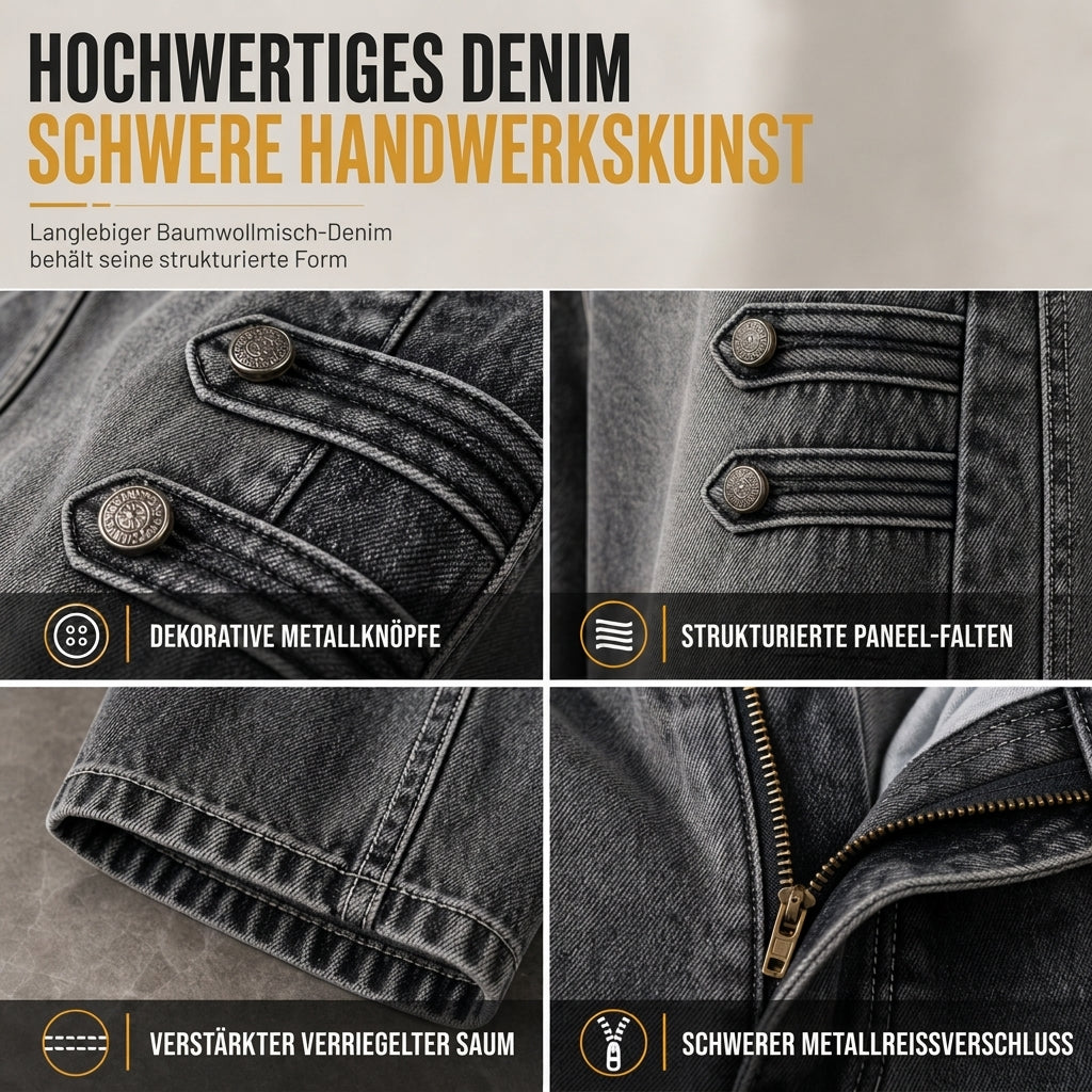 📢Nur heute: 50% Rabatt + versandkostenfrei!📢 Damen Retro Jeans mit hoher Taille und geschwungenem Bein