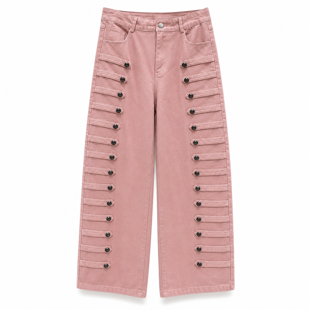 📢Nur heute: 50% Rabatt + versandkostenfrei!📢 Damen Retro Jeans mit hoher Taille und geschwungenem Bein