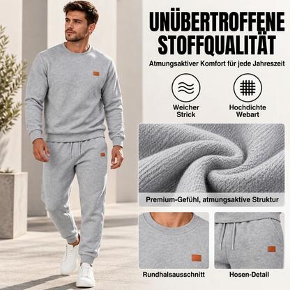 📢🎉50%Rabatt!!!🛍️✨Freizeit Sportset für Herren mit strukturiertem Jacquard