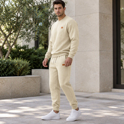 📢🎉50%Rabatt!!!🛍️✨Freizeit Sportset für Herren mit strukturiertem Jacquard